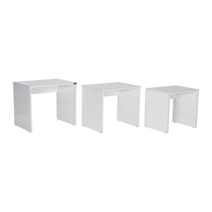 Hanah Home Mesa de Centro Blanca Hanah Home Mesa de Centro Blanca